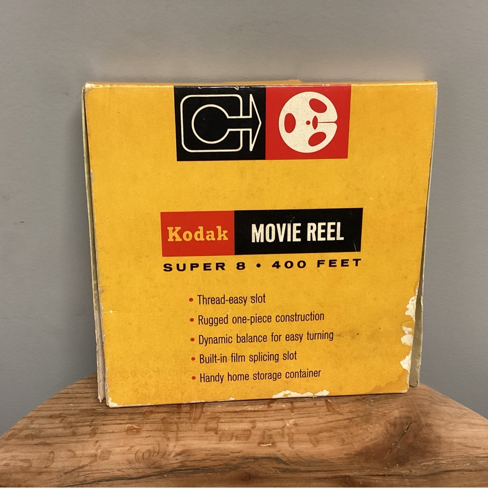 🟡 Vintage - Never Used - Kodak Movie Reel - Super 8 - 400 Feet - Made In USA